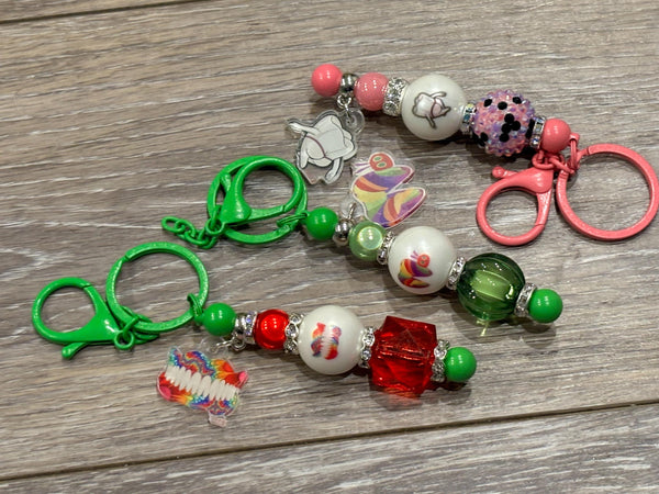 Dental Keychain, Tooth Keychain, Teeth Keychain, Dental Hygiene Keychain, Dental Gifts, Dental Assistant, Dental Hygiene Gift