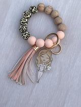 Unicorn Tooth Fairy Dental Keychain