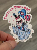 Dental Bunny, RDH Sticker, Dental Student, Hygienist Sticker, Tooth Sticker, Dentistry Sticker, ,RDH Gift, Dental Assistant Gift