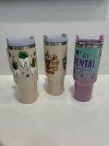 Tooth Tumbler, Dental Cold Cup, Dental Babe Mug, Dental Hygienist Cup, Straw Topper, Dentist Coffee Cup, Dental Gift, Tooth Topper