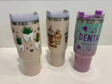 Tooth Tumbler, Dental Cold Cup, Dental Babe Mug, Dental Hygienist Cup, Straw Topper, Dentist Coffee Cup, Dental Gift, Tooth Topper