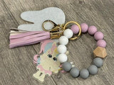 Dental Keychain, Teeth Keychain, Dental Hygienist Keychain, Tooth Keychain, Modern Wrist Keychain, Dental Gift, Dental Assistant