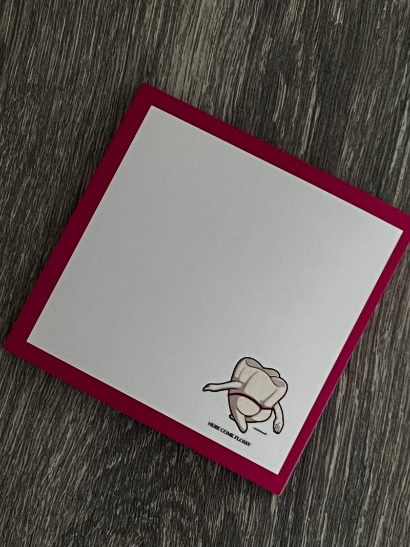 Dental Notepad, Dental Note, Dental Office Notepad, Tooth Notes, Dental Mousepad, Dental Office manager, Dental Office Post Sheets