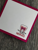 Dental Notepad, Dental Notepad, Tooth Notepad, Teeth Notes, Planner, Dental Gift, Dental Assistant, Dental Hygienist