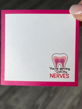 Dental Notepad, Dental Notepad, Tooth Notepad, Teeth Notes, Planner, Dental Gift, Dental Assistant, Dental Hygienist