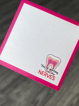 Dental Notepad, Dental Notepad, Tooth Notepad, Teeth Notes, Planner, Dental Gift, Dental Assistant, Dental Hygienist