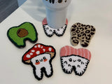Tooth Coaster, Dental Car Coaster, Teeth Car Coaster, Dental Car Gift, Dental Gift, Dental Hygienist, Dental Assistant
