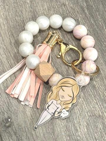Unicorn Tooth Fairy Dental Keychain