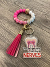 Dental Nerve Keychain, Dental Sticker, Dental Hygiene, Dental Assistant Keychain, Tooth Earrings, RCT, Endo Tooth, Endodontist