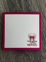 Dental Notepad, Dental Notepad, Tooth Notepad, Teeth Notes, Planner, Dental Gift, Dental Assistant, Dental Hygienist