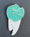 Dental Pin, Tooth Pin, Dental Hygiene Gift, Teeth Pin, Dental School Pin, Dental Swag, RDH Buttons ,Dental Student, Dental Assistant Pin