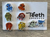Fish Tooth Earrings, Turtle Teeth Earrings, Tooth Fish Earrings, Shark Teeth Jewelry, Dental Gift