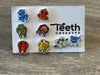 Fish Tooth Earrings, Turtle Teeth Earrings, Tooth Fish Earrings, Shark Teeth Jewelry, Dental Gift