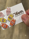 Labubu Tooth Earrings, Cute Dental Earrings, labubu Teeth, Dental Gift, Fental Assistant, Dental hygienist