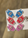 Labubu Tooth Earrings, Cute Dental Earrings, labubu Teeth, Dental Gift, Fental Assistant, Dental hygienist