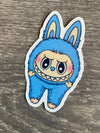 Ortho Labubu Sticker, Labubu Stickers, Dental Labubu Sticker for Car Windows, Dental Sticker, Tooth Laptops, Teeth Notebooks, Dental Gift