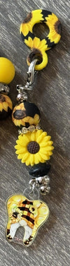 Dental Sunflower Charms, Tooth Cup Handle Charms, Teeth Handle Charm, Accessories for Handle, Dental Tumbler Charm, Dental Gift