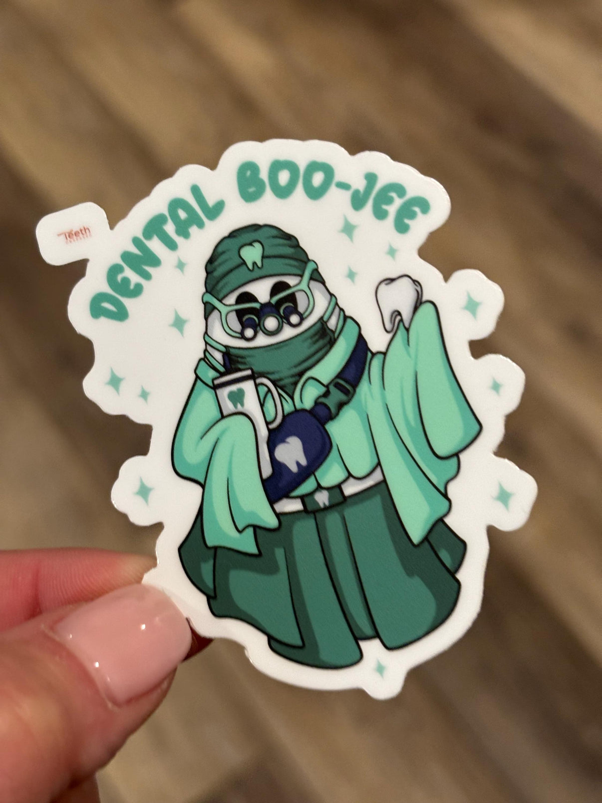 Dental sticker, halloween dental sticker, Cute Halloween dentistry sticker, Rdh sticker, dental assistant sticker, dentist sticker