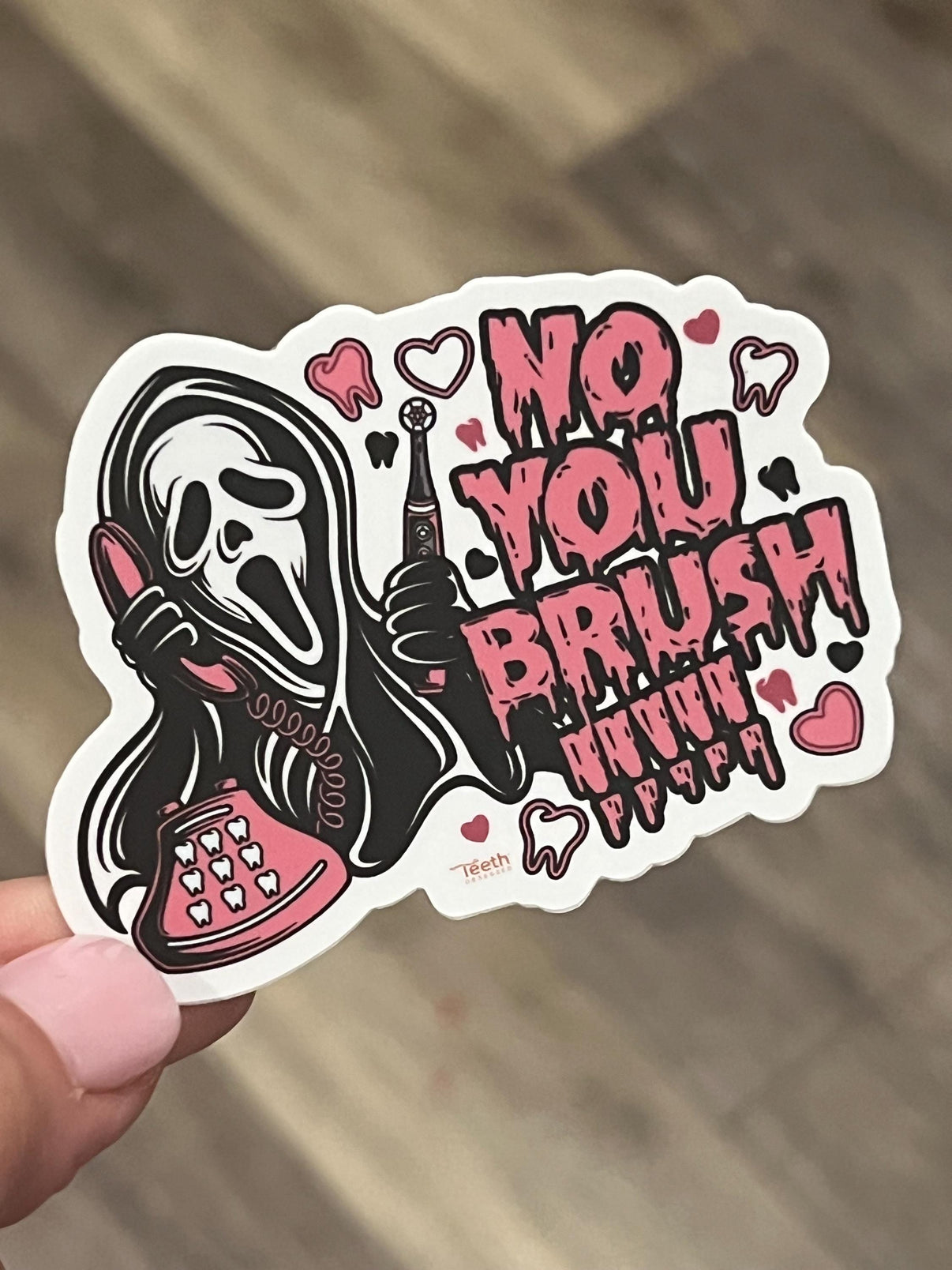 Dental sticker, halloween dental sticker, Cute Halloween dentistry sticker, Rdh sticker, dental assistant sticker, dentist sticker