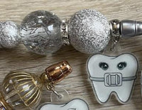 Ortho Braces Tooth Bubble Pen: Fun Dental Office Decor