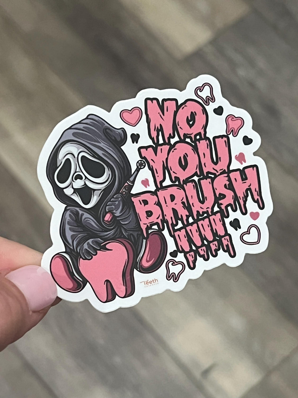 Dental sticker, halloween dental sticker, Cute Halloween dentistry sticker, Rdh sticker, dental assistant sticker, dentist sticker