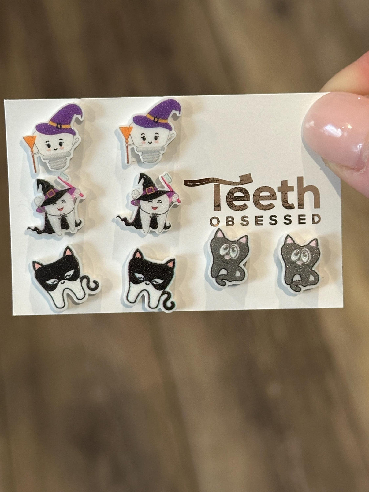 Halloween Earrings, Glow in the Dark, Ghost, Bat, Pumpkin, Skull, Spider & Tooth Polymer Clay Studs, Cute Spooky Jewelry, Handmade Gift
