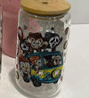 Halloween Dental Glass Tumbler, Trick Or Treat Brush Your Teeth, Spooky Dental Assistance, Dental Hygienist, Dentist Gift, Dental Student