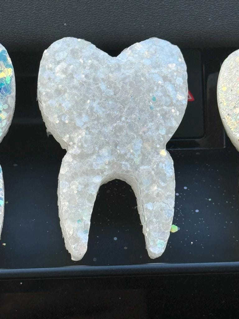 Glitter Tooth Vent Car Fresheners