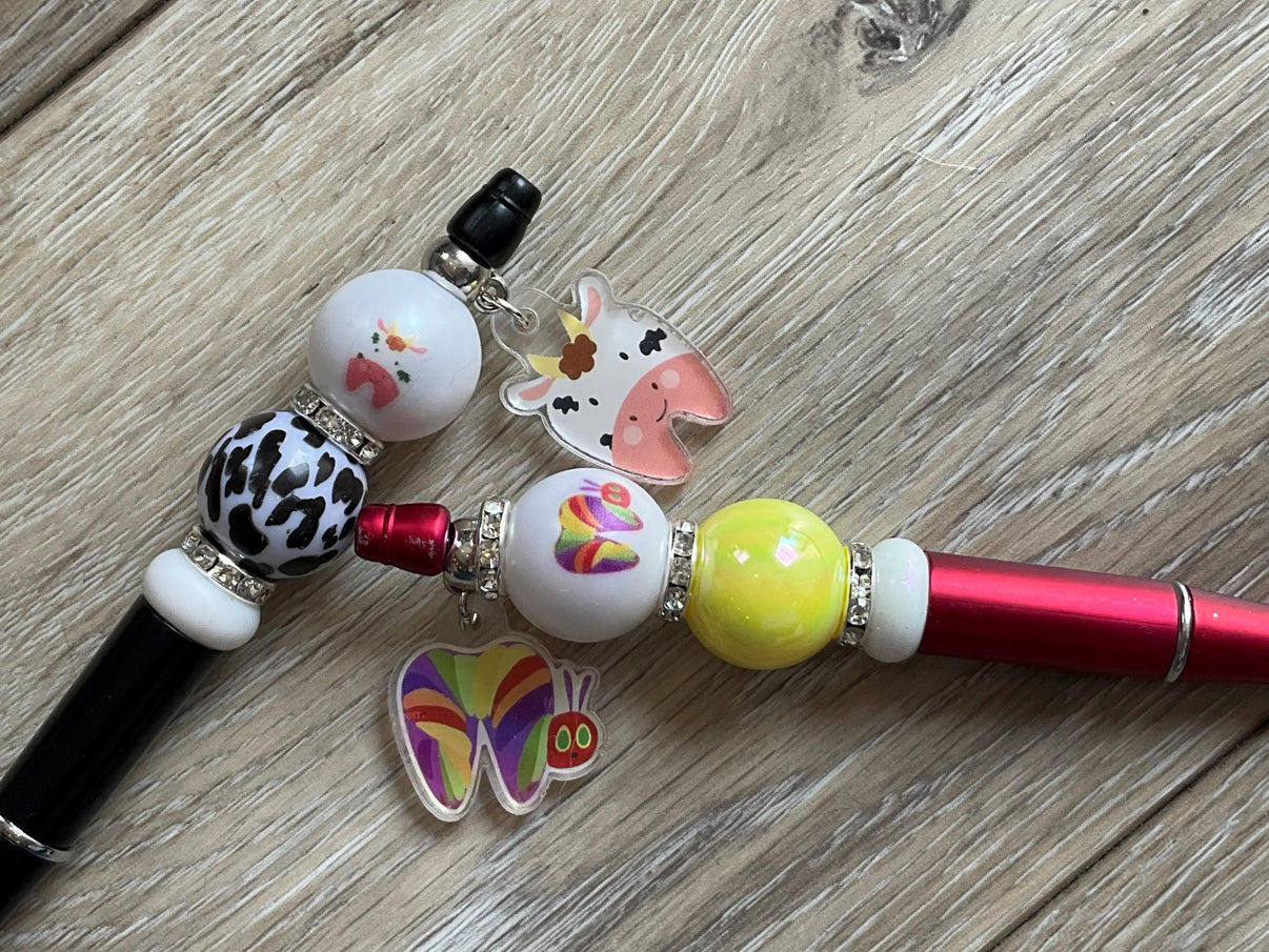 Cow Tooth Pens | Caterpillar Dental Bubble Pen| Dental Assistant Gift | Hygienist Pens | Dentist Office Supplies | Dental Team Gifts