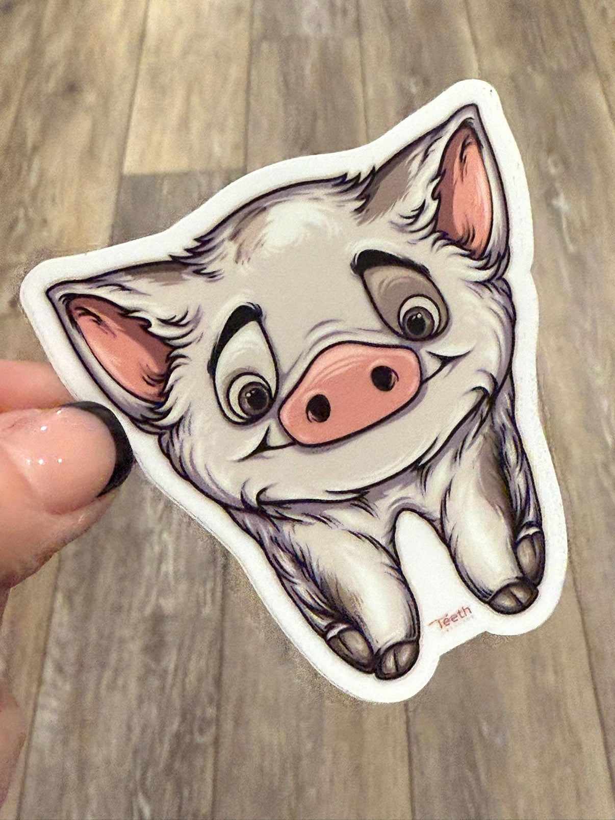 Pig Dental Stickers | Pig Tooth | Dental Assistant Gift | Hygienist Sticker | Tooth Stickers | Dental Team Swag
