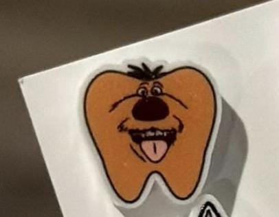 Pet Tooth Dental Earrings