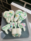 Hand-Poured Soy Wax Tooth Melts, Dental Office Decor, Dentist Gift