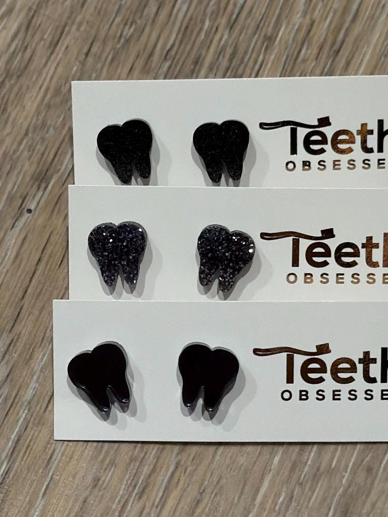 Tooth Dental Earrings