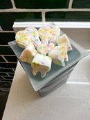 Hand-Poured Soy Wax Melts, Tooth Shaped Dental Decor, Dentist Hygienist Gift