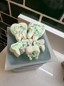 Hand-Poured Soy Wax Tooth Melts, Dental Office Decor, Dentist Gift