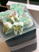 St Patricks Day Tooth Wax Melts, Soy Wax, Dental Office Decor