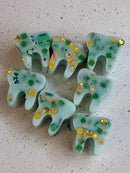 Soy Wax Tooth Melts, Dental Office Decor, St Patrick's Day Fun