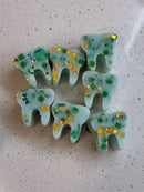 Soy Wax Tooth Melts, Dental Office Decor, St Patrick's Day Fun