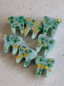 Soy Wax Tooth Melts, Dental Office Decor, St Patrick's Day Fun