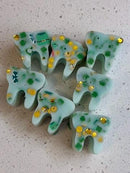 Soy Wax Tooth Melts, Dental Office Decor, St Patrick's Day Fun