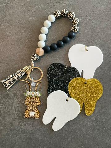 Bunny Tooth Keychain