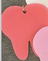Denture Keychain, Teeth Keychain, Dental Gift, Dental Hygiene, Dental Assistant