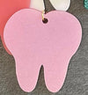 Denture Keychain, Teeth Keychain, Dental Gift, Dental Hygiene, Dental Assistant