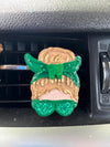 Messy Bun Tooth Car Freshener | Dental Assistant Vent Clip Accessory