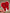 Red Rose Tooth Sticker