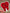 Red Rose Tooth Sticker