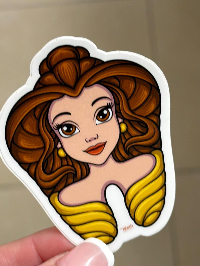Beast Tooth Sticker | Dental Assistant, Hygienist Gift | Vinyl Decal