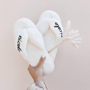 Tooth Fairy & Dental Babe Slippers | Cozy Dental-Themed House Shoes | Dental Hygienist Gift | Dentist Gift | Pink or Black Slippers