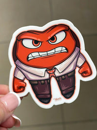 Angry Tooth Sticker | Dental Assistant, Hygienist Vinyl Decal