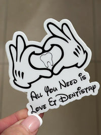 Dental Stickers | Dentist, Hygienist, Assistant Gift | Waterproof Vinyl Decal